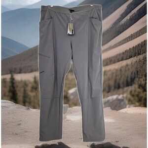 NWT Patagonia Chambeau Rock Pants Climbing Hiking Feather Grey 82935 Women's 22